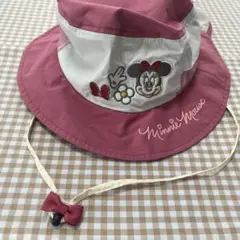 ミニーマウス ハット 54cm ピンク　アカチャンホンポ