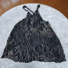 タイダイ柄 ノースリーブチュニック