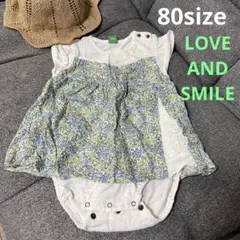ロンパース　花柄　本文にお得情報⭐︎