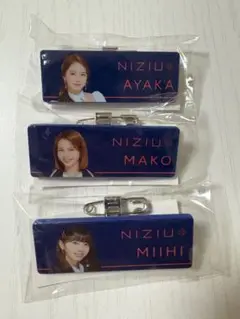 NiziU アヤカ マコ ミイヒ ネームプレートセット