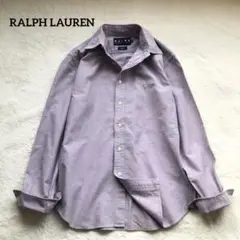 RALPH LAUREN ラルフローレン パープル オックスフォード シャツ