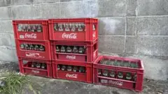 コカコーラ　びん入り　プラスチックケース 瓶24本入×7ケース 埼玉県引取限定