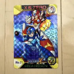 ロックマンX カードダス NO.1ロックマンX &ZERO