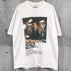 L ウルフ・オブ・ウォールストリート　映画　バンド　半袖　Tシャツ　ディカプリオ