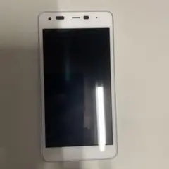 DIGNOスマートフォン ホワイト シルバー