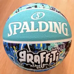 【美品】SPALDING バスケットボール5号