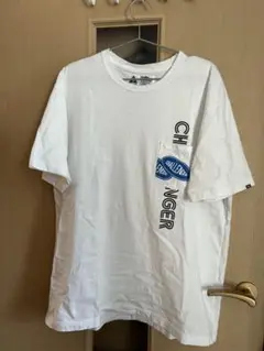 CHALLENGER ポケット付きホワイトTシャツ XXLARGE