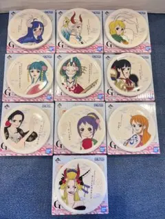 ONE PIECE ワンピース 　一番くじ　陶器　コースター　10個セット