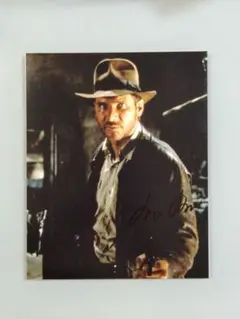 ショーン・コネリーとハリソン・フォード直筆サイン入り超大型写真‥ ショーン・コネリーとハリソン・フォード直筆サイン入り超大型写真‥