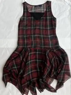 Polo Ralph Lauren チェック柄タンクドレス XS