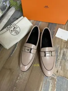 エルメス パリ ローファー