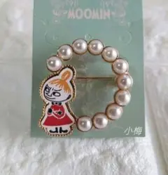 リトルミイ　ブローチ　MOOMIN