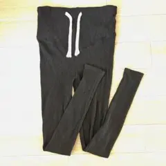 マタニティリブレギンス (BLACK)