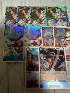 ワンピース　赤青エースデッキパーツ　マルコ