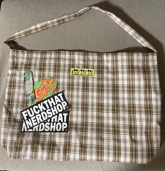 未使用　fuckthatnerdshop ショルダーバッグ　ステッカー　4枚付き