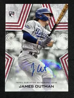 JAMES OUTMAN Auto RC Rookie