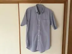 ユニクロ　メンズ　半袖ボタンダウンシャツ　Mサイズ