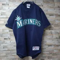美品 USA製　シアトルマリナーズ　オーセンティック　ユニフォーム　MLB M