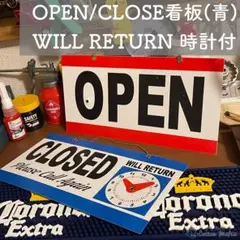 オープン クローズ 案内 アメリカ 雑貨 ガレージ ショップ 世田谷 時計
