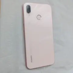 HUAWEI　 P20　lite スマートフォン 本体 ピンク　ワイモバイル版
