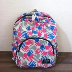 ベベ　ハート柄　バックパック　リュック