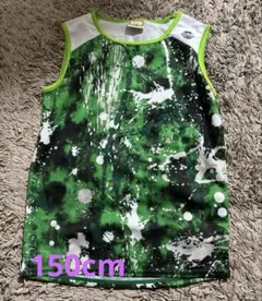 ATHLETA グリーンスプラッシュタンクトップ 150