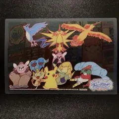 ポケモン おいかぜサマーキャンペーン イラスト　クリアカード　ポケモンセンター