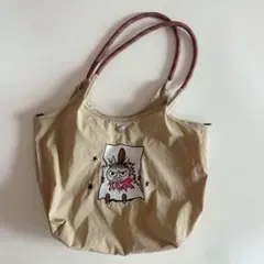 ムーミン ショルダーバッグ刺繍トート ２wayバッグ
