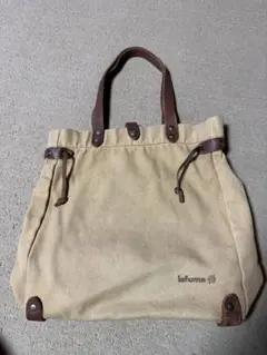 lafuma ベージュ トートバッグ