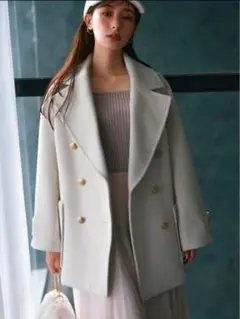 未使用　リランドチュール　Pコート　2024AW アルページュストーリー