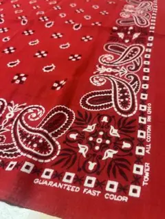 60 ビンテージバンダナ USA 製 Vintage Bandana tower