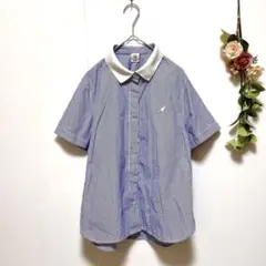 美品✨179/WG 半袖シャツ　ストライプ　Mサイズ