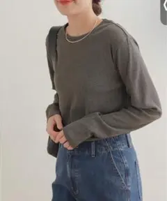 アーバンリサーチドアーズ　ドライタッチテレコロングTシャツ
