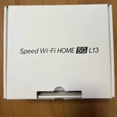 Speed Wi-Fi HOME 5G L13