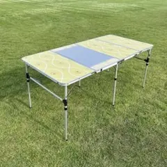 新品同様Coleman コールマン 四つ折りテーブル 2way 170-7587 新品同様Coleman コールマン 四つ折りテーブル 2way 170-7587