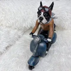 最終値下げ❣️バイクに乗ったフレンチブルドッグ