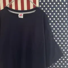 Hanes 無地 胸ポケット Tシャツ L