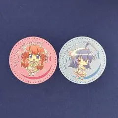 Piaキャロットへようこそ!! 4 羽瀬川朱美 北川蒼空 コースター 2枚セット