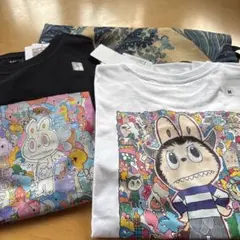 ユニクロ　ポップマート　ザ・モンスターズ　 Tシャツ　M
