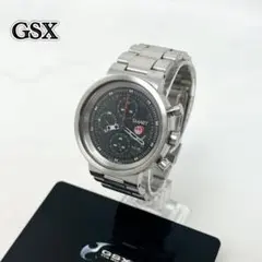 【稼働】 GSX SMART GSX208SBK-3 クロノグラフ 腕時計
