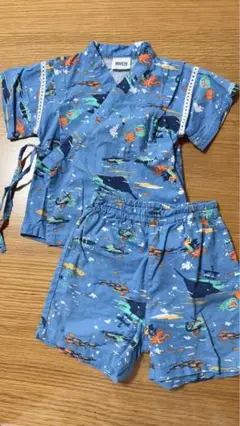 BREEZE 甚平 80サイズ 海洋生物プリント