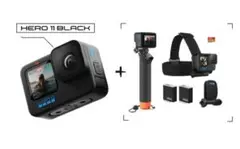 GoPro hero11 Black アクセサリーセット(ガラスフィルム貼付済)