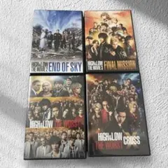 テレビ＆映画　HiGH&LOW シリーズ　レンタル落ち　全14巻セット テレビ＆映画 HiGH&LOW シリーズ レンタル落ち 全14巻セット