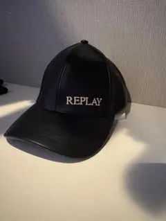 値下げ【極美品】リプレイ REPLAY キャップ ブラック