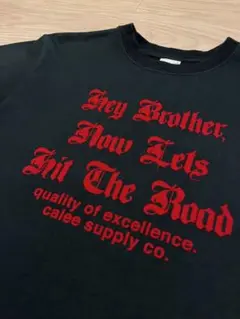 美品 CALEE キャリー ルード 古着 Tシャツ ブラック 黒 M