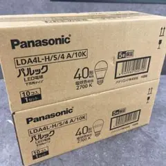 パナソニックLED電球　LDA4L-H/S/4A/10K 20個　電球色