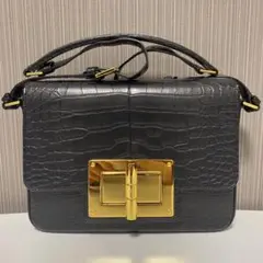 新品未使用 TOM FORD クロコ ショルダーバッグ 最終値下げ