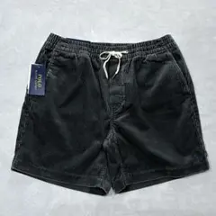新品23SS ポロラルフローレン プレップスターコーデュロイショーツ MDグレー