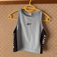 リーボック　レズミルズ　タンクトップ　ショート丈