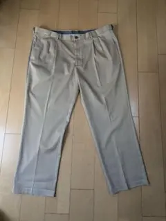 HAGGAR プレミアムノーアイロンカーキ ベージュチノパン